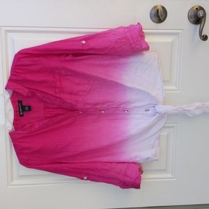Inc International Concepts Ombre blouse size 8P